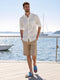 DFC Relax Men Perforated Slide Sandals with Buckle